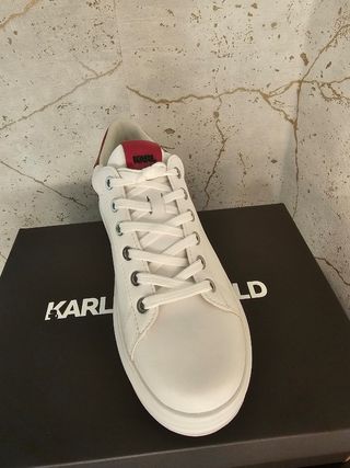 Sapatilhas Karl Lagerfeld - Rosa e Branco