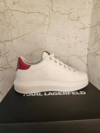 Sapatilhas Karl Lagerfeld - Rosa e Branco