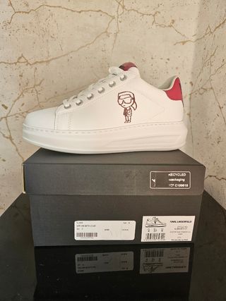 Sapatilhas Karl Lagerfeld - Rosa e Branco