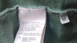 Chaqueta Verde Tres Cuartos