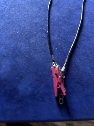 Collar perlas y ámbar