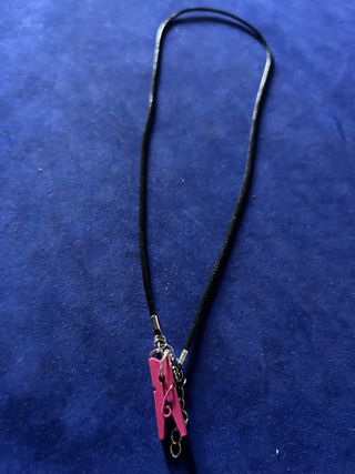 Collar perlas y ámbar