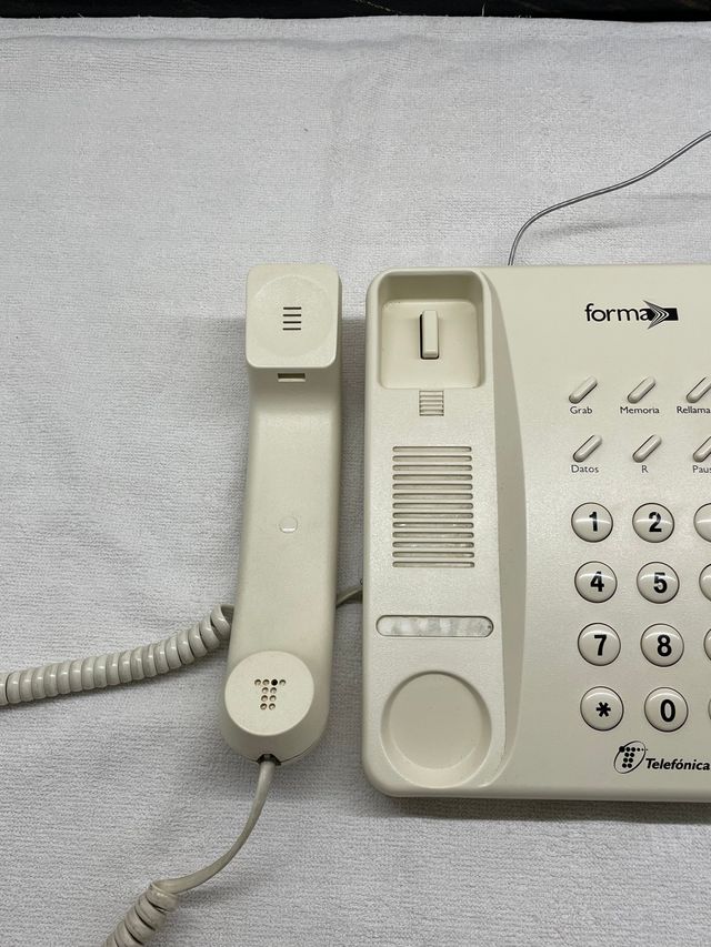 Teléfono Telefónica Forma Retro Beige
