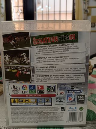 FIFA 09 PS3 - Juego Deportivo