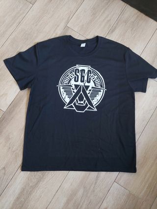 Camiseta SGC negra - Talla XXL