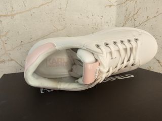 Sapatilhas Karl Lagerfeld Rosa e Brancas