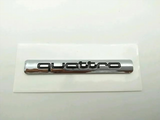 Emblema logo AUDI QUATTRO 76mm