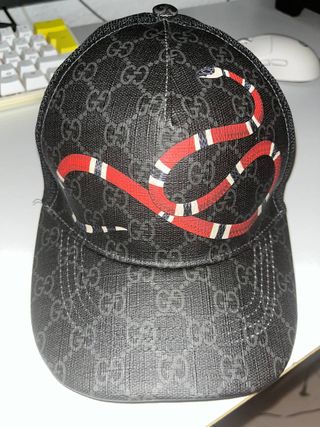 Gorra Gucci Original – Negra con Logo GG