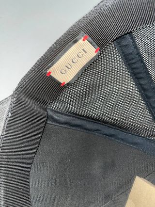 Gorra Gucci Original – Negra con Logo GG