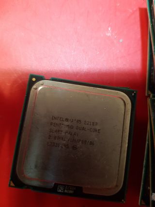 Lote procesadores Intel Dual Core usados