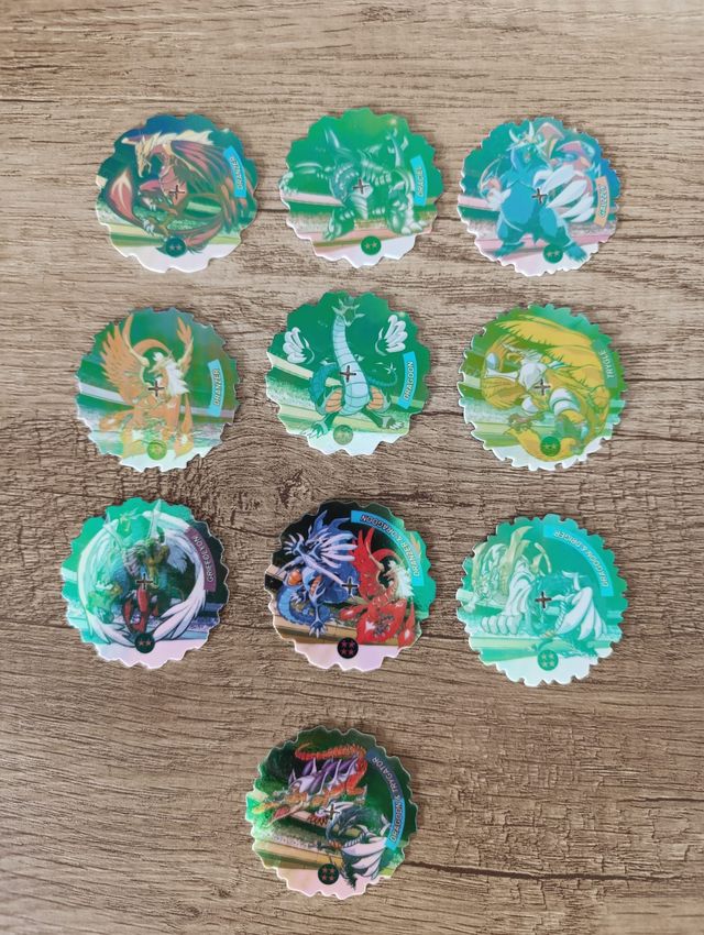 Beyblade Mega Spinners Tazos Matutano