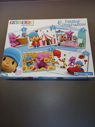 Pocoyó Puzzles - 5 Puzzles Progresivos (6-20) 
