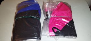 2 Trajes neopreno Cressi 2mm L/4 rosa y azul