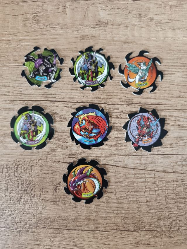 Beyblade Destroy Spinners Tazos Matutano