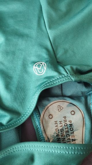 Bañador verde volantes - Talla XL