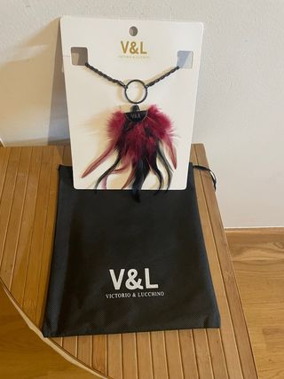 Collar V&L (Victorio & Lucchino) plumas