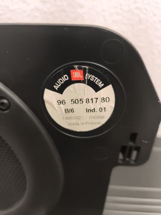 JBL Altavoces Peugeot 407 Coupé