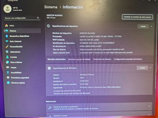 HP Pavilion i5-6400: Ordenador