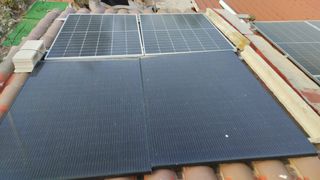 4 Placas solares 400w usadas