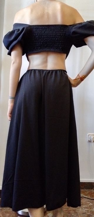 Vestido negro verano