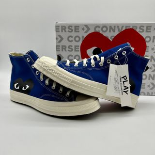 Converse Comme des Garcons PLAY Blue (EU 46)