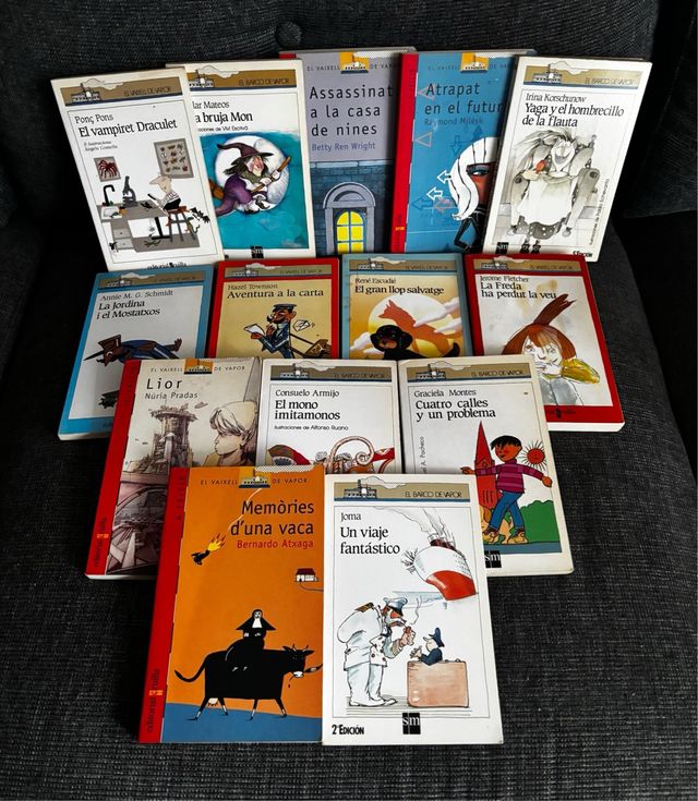 Lote de libros “El barco de vapor