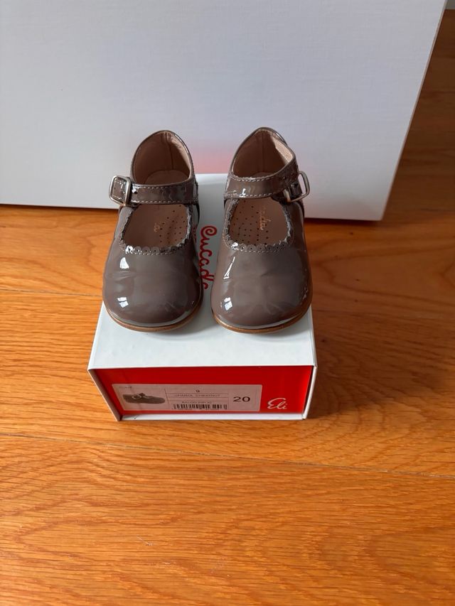 Zapatos niña Eli - Marrón,talla 20