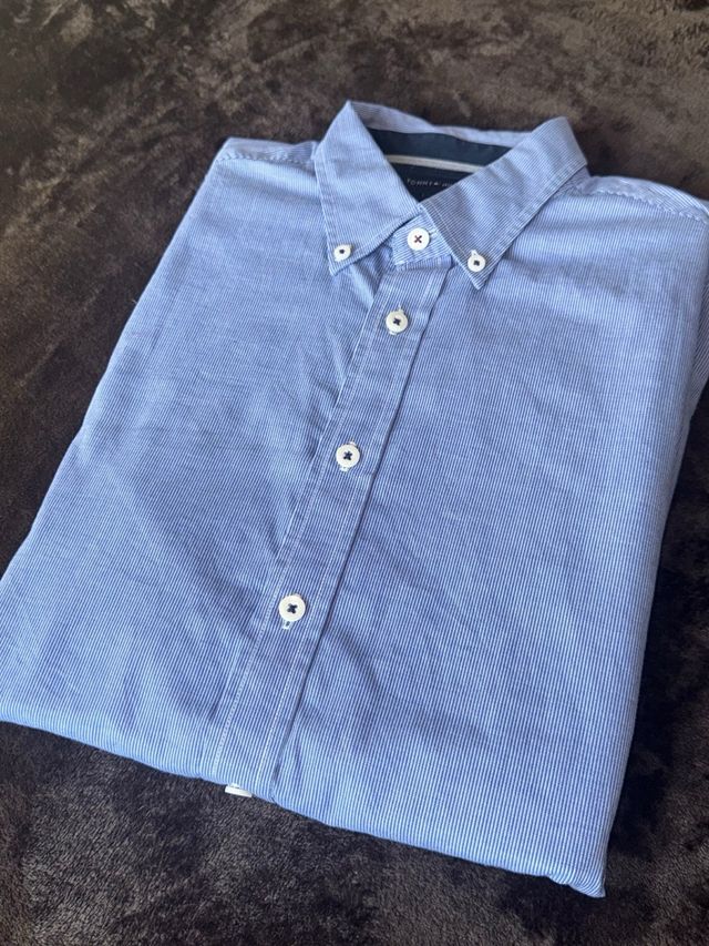 Camisa Tommy Hilfiger azul M