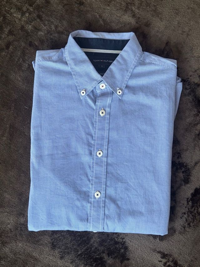 Camisa Tommy Hilfiger azul M