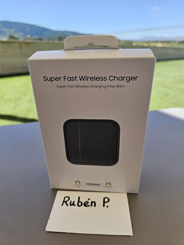 Cargador Samsung Inalámbrico Super Fast