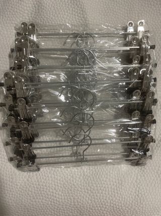 40 Perchas pinza nuevas