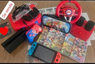 Nintendo Switch + juegos y accesorios