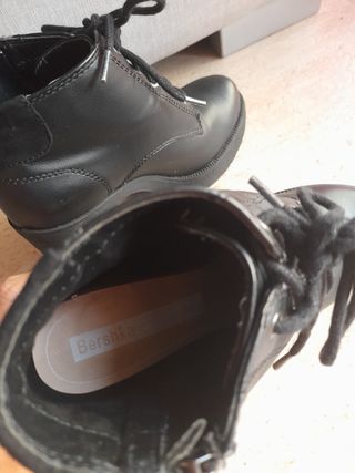 Botines Bershka negros