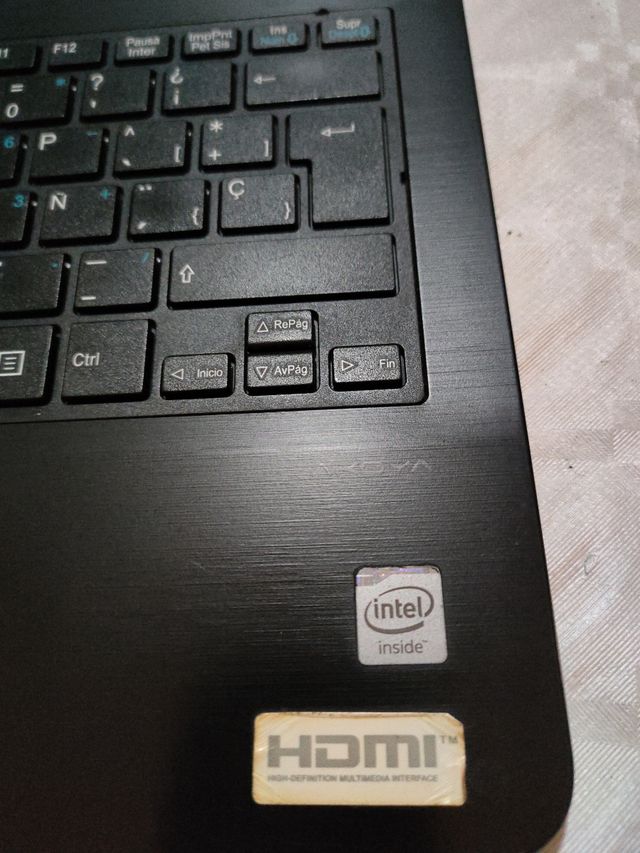 Portátil Medion negro