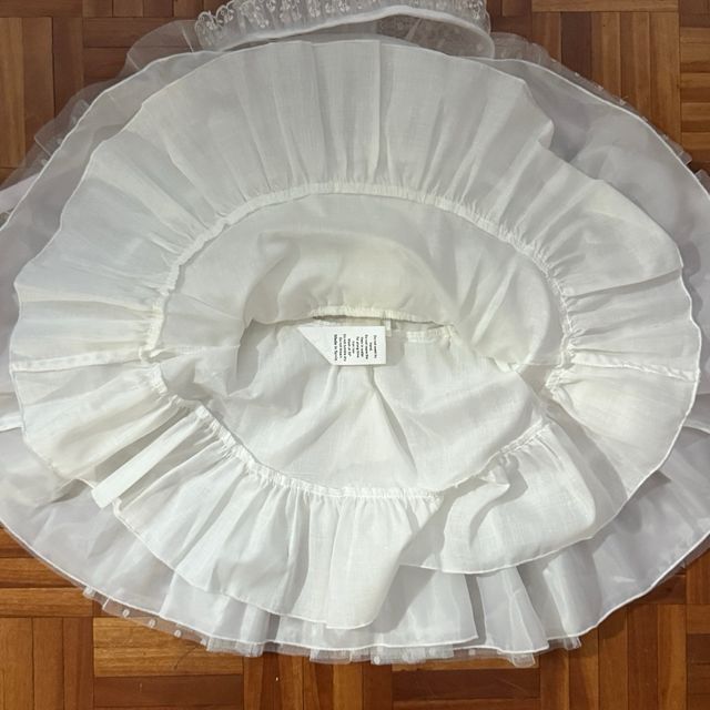 Vestido bebé niña Bautizo Ceremonia Cumple Ocasión