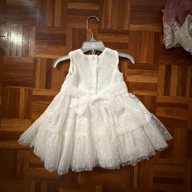 Vestido bebé niña Bautizo Ceremonia Cumple Ocasión