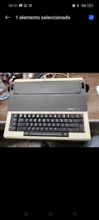 Máquina escribir Brother AX-10
