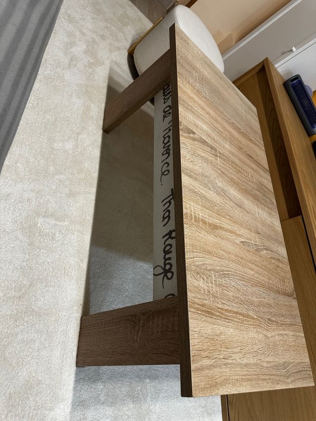 Tavolo pieghevole in legno marrone