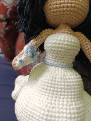 Novio y novia amigurumi boda
