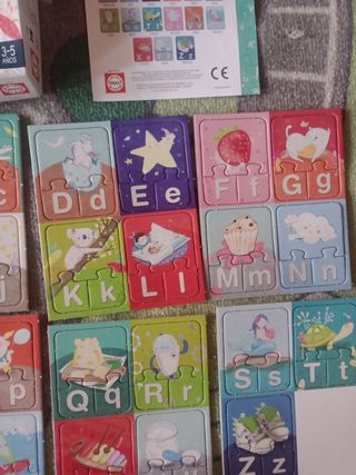 PUZZLE ABEC "EDUCA" + REGALOS, PIZZA, TARTA...