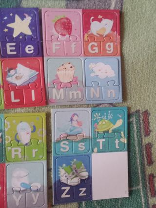 PUZZLE ABEC "EDUCA" + REGALOS, PIZZA, TARTA...