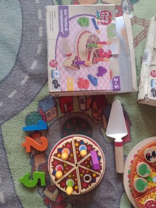 PUZZLE ABEC "EDUCA" + REGALOS, PIZZA, TARTA...