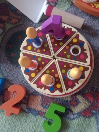 PUZZLE ABEC "EDUCA" + REGALOS, PIZZA, TARTA...