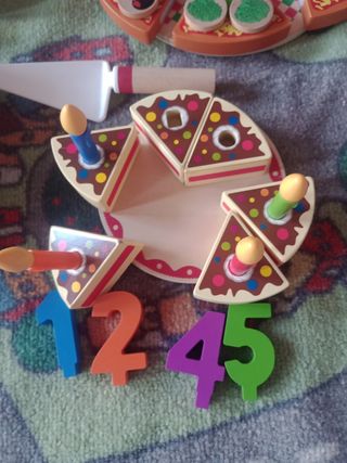 PUZZLE ABEC "EDUCA" + REGALOS, PIZZA, TARTA...