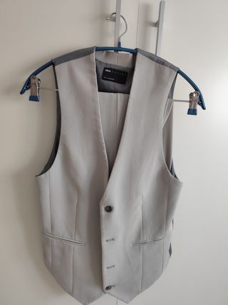 Traje gris ASOS DESIGN - 3 piezas