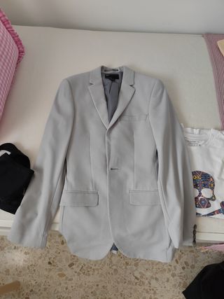 Traje gris ASOS DESIGN - 3 piezas