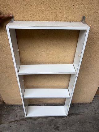 Scaffale bianco 3 ripiani