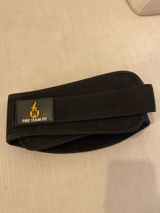 Cinturón Halterofilia FIRE TEAM FIT - S NUEVO