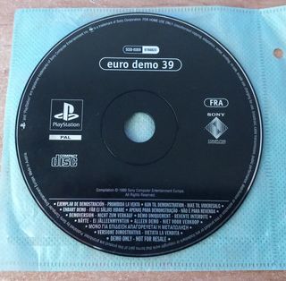 Demo PS1 Euro Demo 39 - Sony