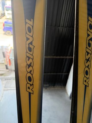 Esquís Rossignol + funda de trnasporte 